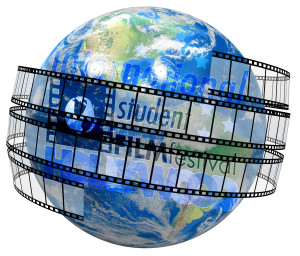Film Strip and globe